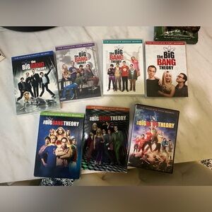 Season 1-7 of Big Bang theory on DVD